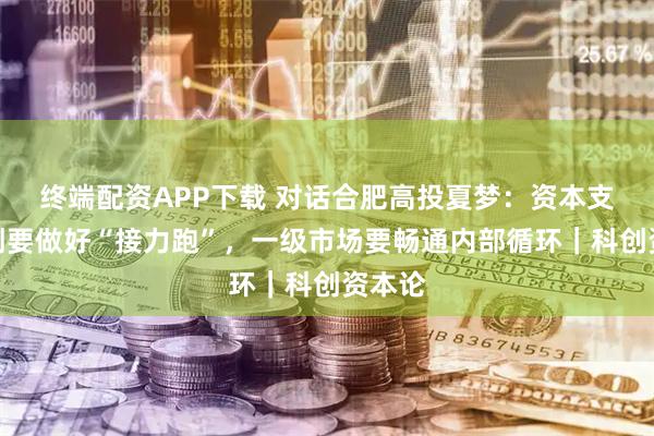 终端配资APP下载 对话合肥高投夏梦：资本支持科创要做好“接力跑”，一级市场要畅通内部循环｜科创资本论