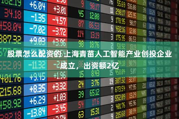 股票怎么配资的 上海青苗人工智能产业创投企业成立，出资额2亿